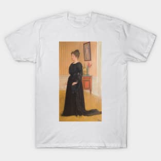 Portrait of Mrs Signe Thiel by Carl Larsson T-Shirt